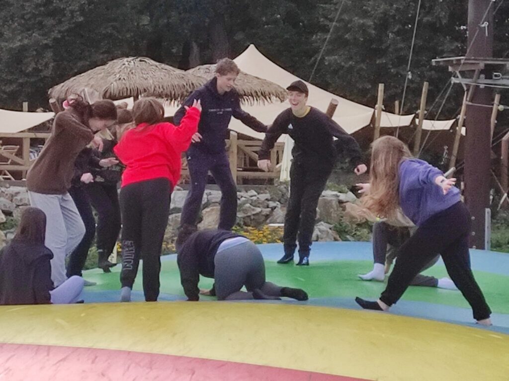 Sportovní aktivity na adaptačním kurzu