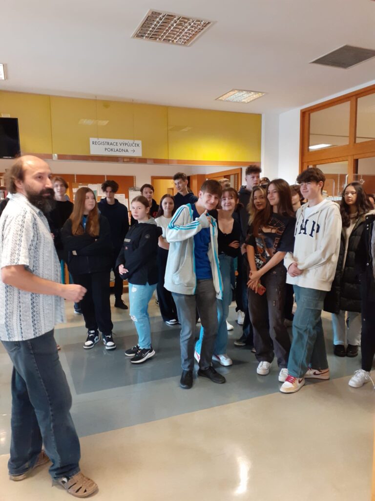Návštěva Městské knihovny v Praze